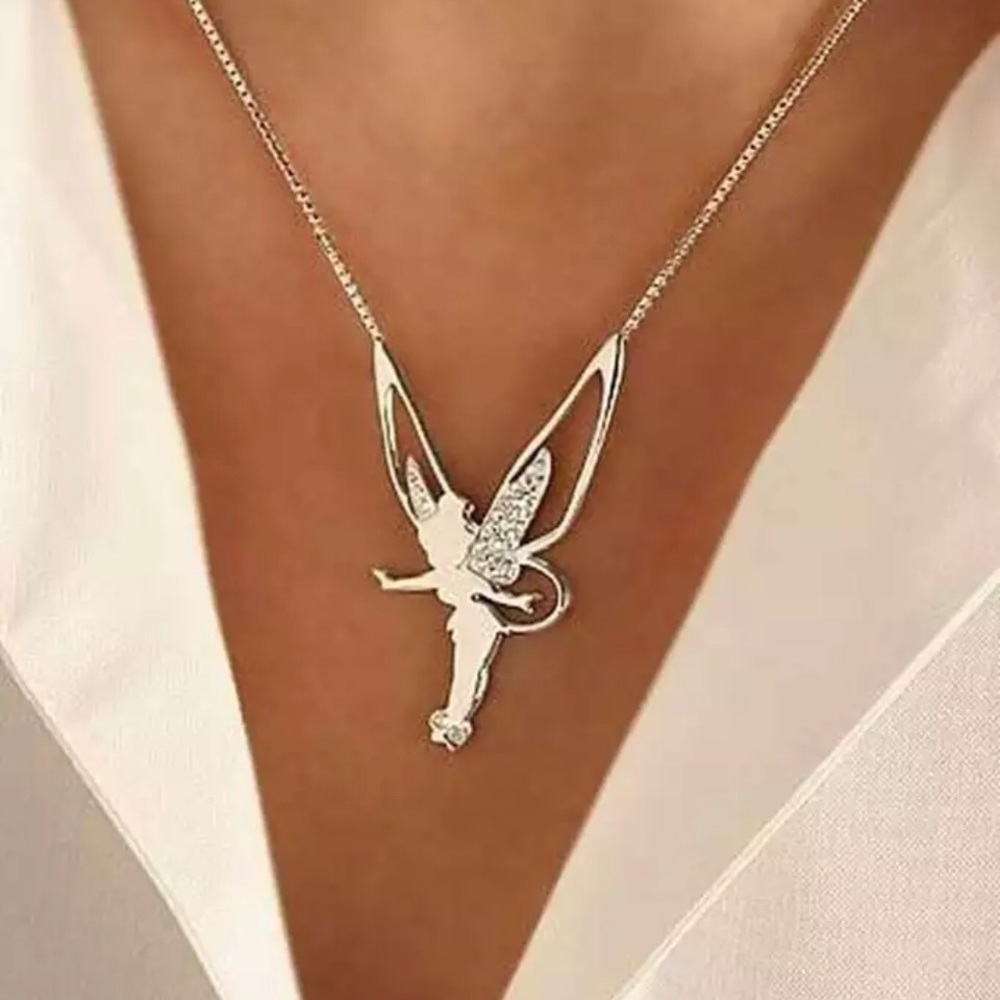 Tinkerbell Fairy Necklace